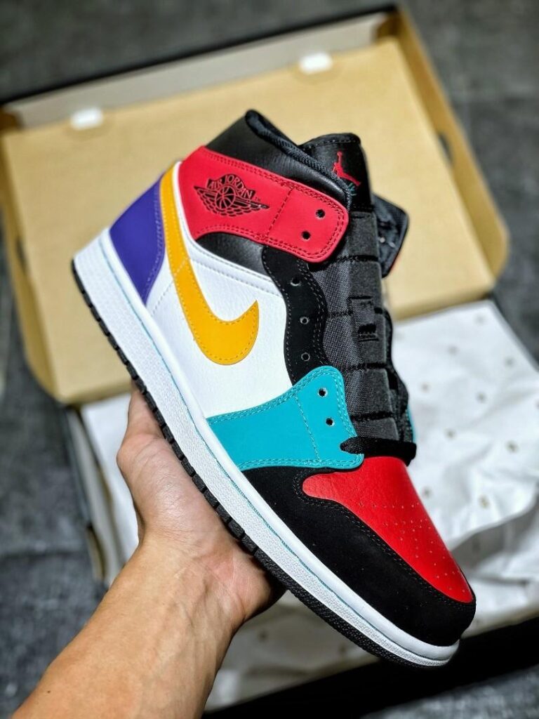 Air Jordan 1 Mid ‘Multi-Color’ Review: Bold Colors Meet Timeless Design Air Jordan 1 Mid ‘Multi-Color’ Review: Bold Colors Meet Timeless Design