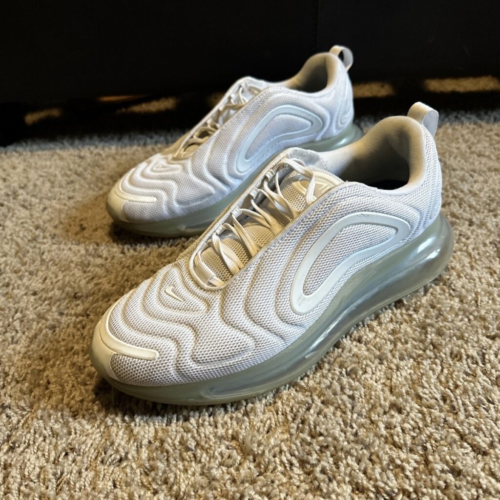 Nike Air Max 720 ‘Metallic Platinum White’ Review: Futuristic Design Meets Everyday Wearability Nike Air Max 720 ‘Metallic Platinum White’ Review: Futuristic Design Meets Everyday Wearability