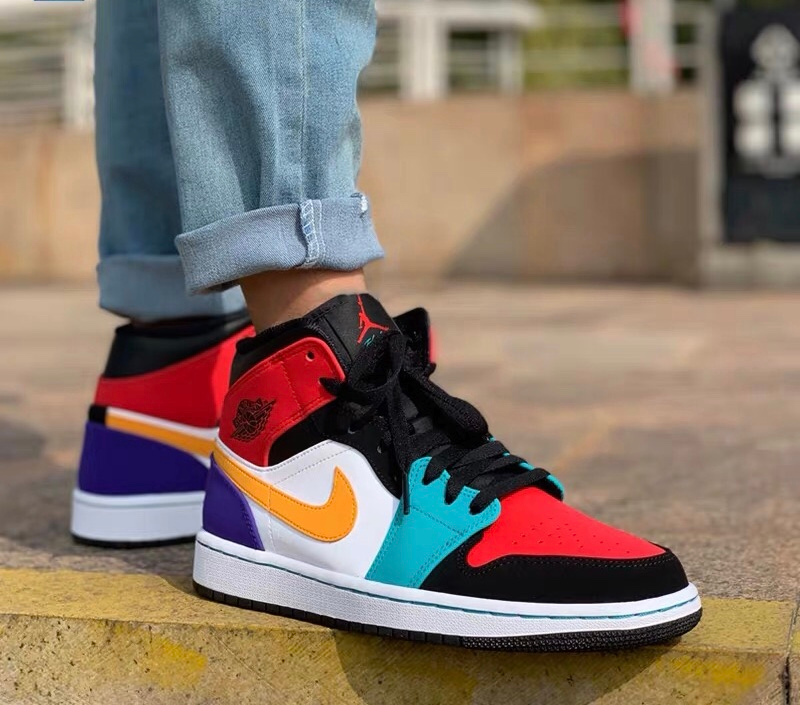 Air Jordan 1 Mid ‘Multi-Color’ Review: Bold Colors Meet Timeless Design Air Jordan 1 Mid ‘Multi-Color’ Review: Bold Colors Meet Timeless Design