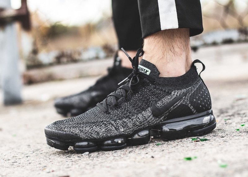 Nike Air VaporMax Flyknit 2 ‘Grey Black’ Review: Lightweight Comfort Meets Urban Edge Nike Air VaporMax Flyknit 2 ‘Grey Black’ Review: Lightweight Comfort Meets Urban Edge