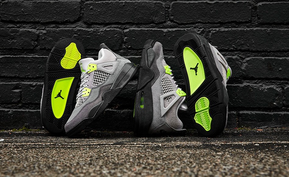 (GS) Air Jordan 4 Retro SE ‘Neon 95’ Review: Retro Vibes with Electric Energy