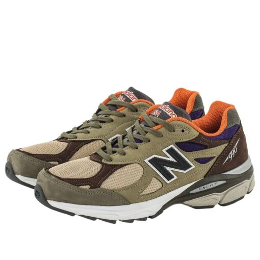 New Balance 990v3 Made in USA 'Teddy Santis Khaki Orange' M990BT3