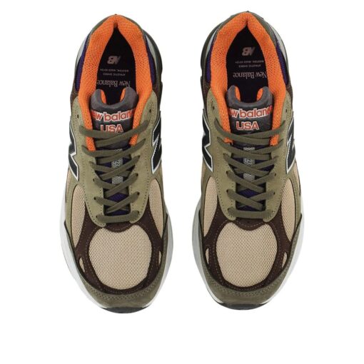 New Balance 990v3 Made in USA 'Teddy Santis Khaki Orange' M990BT3