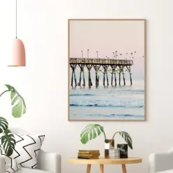 Coastal Wall Art Gallery Prints Pastel Triptych Ocean Beach Art Blush Posters Art Canvas Painting Pictures for Living Room Decor Coastal Wall Art Gallery Prints Pastel Triptych Ocean Beach Art Blush Posters Art Canvas Painting Pictures for Living Room Decor