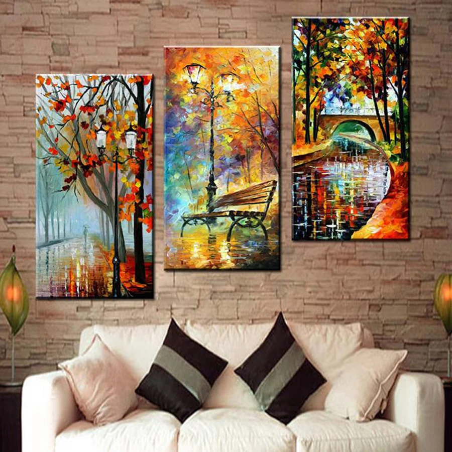 3 piece Rain Tree Road Diamond Painting 5D Diy Full Diamond Embroidery Abstract landscape Mosaic Triptych Home Decor AA2090 3 piece Rain Tree Road Diamond Painting 5D Diy Full Diamond Embroidery Abstract landscape Mosaic Triptych Home Decor AA2090