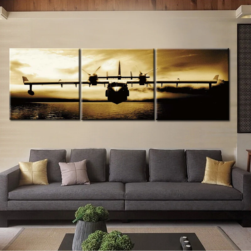 Triptych Print Canvas Painting, Aircraft and Automotive Wall Art, Picture for Bar, Cafe, Abstract Giclee Poster, Home Decor Triptych Print Canvas Painting, Aircraft and Automotive Wall Art, Picture for Bar, Cafe, Abstract Giclee Poster, Home Decor