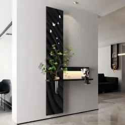 Hydroponic Green Plants Entrance LED Decorative Painting Sandstone Home Decoration Living Room Bedroom Corridor Mural Light Hydroponic Green Plants Entrance LED Decorative Painting Sandstone Home Decoration Living Room Bedroom Corridor Mural Light