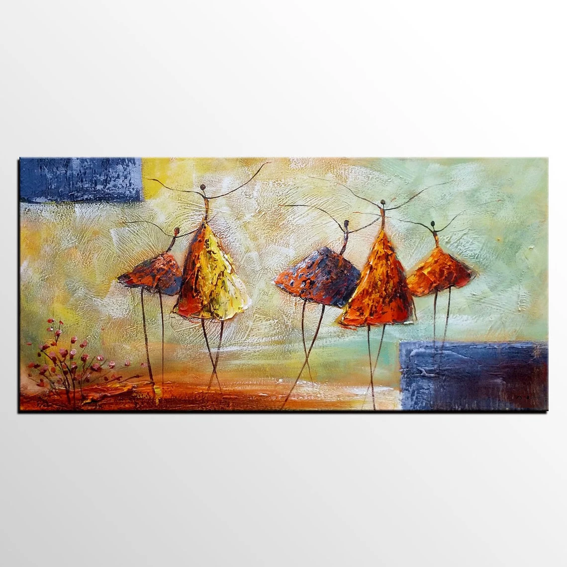 Custom Large Painting Ballet Dancers Handmade Painting Abstract Big Oil Painting Acrylic Painting Canvas Bedroom Home Wall Art Custom Large Painting Ballet Dancers Handmade Painting Abstract Big Oil Painting Acrylic Painting Canvas Bedroom Home Wall Art
