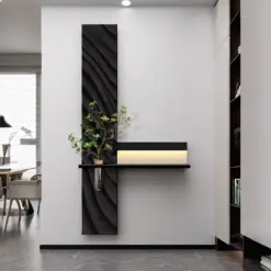 Hydroponic Green Plants Entrance LED Decorative Painting Sandstone Home Decoration Living Room Bedroom Corridor Mural Light Hydroponic Green Plants Entrance LED Decorative Painting Sandstone Home Decoration Living Room Bedroom Corridor Mural Light