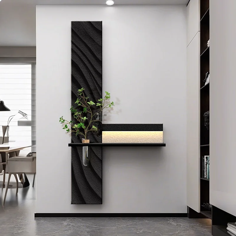 Hydroponic Green Plants Entrance LED Decorative Painting Sandstone Home Decoration Living Room Bedroom Corridor Mural Light Hydroponic Green Plants Entrance LED Decorative Painting Sandstone Home Decoration Living Room Bedroom Corridor Mural Light