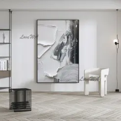 Modern Abstract Texture Acrylic Canvas Paintings Wall Decor Picture Art 100% Hand-painted Latest Design Oil Painting Free Ship Modern Abstract Texture Acrylic Canvas Paintings Wall Decor Picture Art 100% Hand-painted Latest Design Oil Painting Free Ship