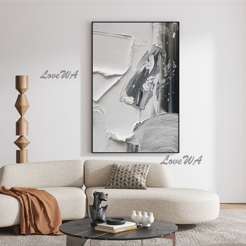 Modern Abstract Texture Acrylic Canvas Paintings Wall Decor Picture Art 100% Hand-painted Latest Design Oil Painting Free Ship Modern Abstract Texture Acrylic Canvas Paintings Wall Decor Picture Art 100% Hand-painted Latest Design Oil Painting Free Ship