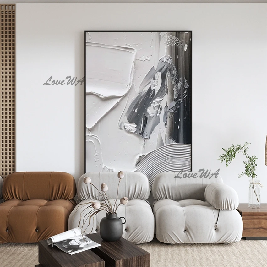 Modern Abstract Texture Acrylic Canvas Paintings Wall Decor Picture Art 100% Hand-painted Latest Design Oil Painting Free Ship Modern Abstract Texture Acrylic Canvas Paintings Wall Decor Picture Art 100% Hand-painted Latest Design Oil Painting Free Ship