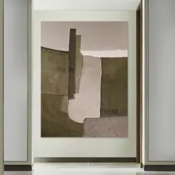 Abstract Picture, New Design, Acrylic Textured Hand Painted Art Wall, Frameless, Restaurant Decoration, Contemporary Paintings