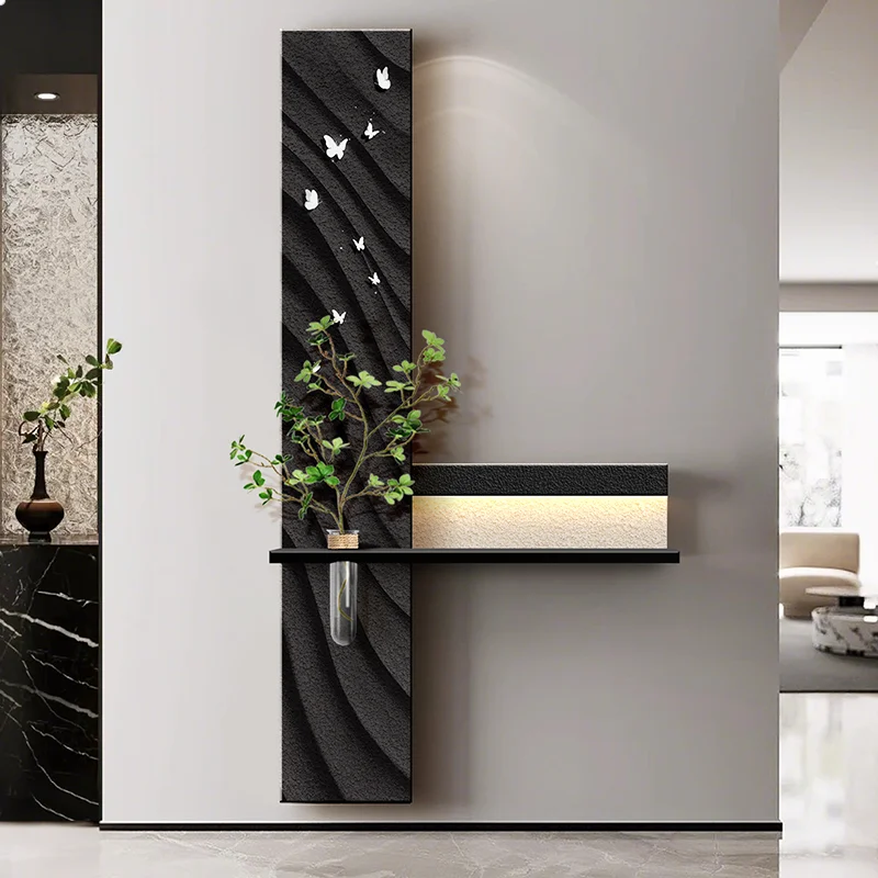 Hydroponic Green Plants Entrance LED Decorative Painting Sandstone Home Decoration Living Room Bedroom Corridor Mural Light Hydroponic Green Plants Entrance LED Decorative Painting Sandstone Home Decoration Living Room Bedroom Corridor Mural Light