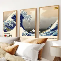 Minimalist Wall Art Set of 3 Fine Print Neutral Triptych Canvas Painting for Bedroom and Living Room Decoration Murals Pictures