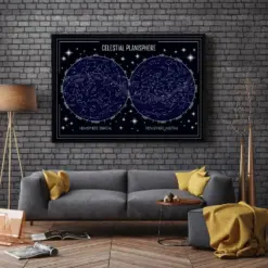 Star Map Abstract Celestial Planisphere Wall Art Canvas Painting Nordic Posters and Prints Modern Picture Living Room Home Decor Star Map Abstract Celestial Planisphere Wall Art Canvas Painting Nordic Posters and Prints Modern Picture Living Room Home Decor