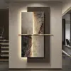 Modern LED Crystal Porcelain Luxury Wall Lamp For Indoor Living Room Corridor Hallway Kitchen Home Decoration Create Mural Light Modern LED Crystal Porcelain Luxury Wall Lamp For Indoor Living Room Corridor Hallway Kitchen Home Decoration Create Mural Light