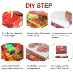 Flowers with Gold Leaves Diamond Painting triptych Full Square Round Diamond Mosaic Modern Living Room Luxurious Home Decoration Flowers with Gold Leaves Diamond Painting triptych Full Square Round Diamond Mosaic Modern Living Room Luxurious Home Decoration