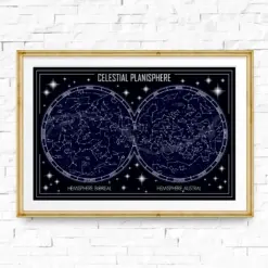 Star Map Abstract Celestial Planisphere Wall Art Canvas Painting Nordic Posters and Prints Modern Picture Living Room Home Decor Star Map Abstract Celestial Planisphere Wall Art Canvas Painting Nordic Posters and Prints Modern Picture Living Room Home Decor