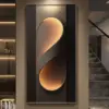 Porch Entrance Foyer Wall Decoration Crystal Porcelain Remote Dimming LED Mural Lights Hotel Lobby Living Room Hanging Paintings Porch Entrance Foyer Wall Decoration Crystal Porcelain Remote Dimming LED Mural Lights Hotel Lobby Living Room Hanging Paintings